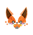 Mr. Orange fox（個別スタンプ：8）