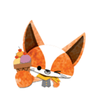 Mr. Orange fox（個別スタンプ：12）