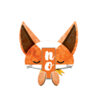 Mr. Orange fox（個別スタンプ：16）