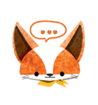 Mr. Orange fox（個別スタンプ：20）