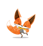 Mr. Orange fox（個別スタンプ：38）