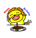 Egg lion is coming（個別スタンプ：1）
