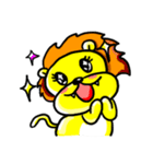 Egg lion is coming（個別スタンプ：3）