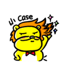 Egg lion is coming（個別スタンプ：5）