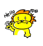 Egg lion is coming（個別スタンプ：21）