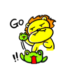 Egg lion is coming（個別スタンプ：28）