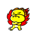 Egg lion is coming（個別スタンプ：36）