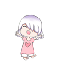 Little Sheep Girl（個別スタンプ：38）