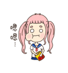 The little pig girl.（個別スタンプ：1）