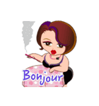 Madame CHARME's french daily life（個別スタンプ：1）