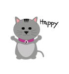 Gray the fat cat（個別スタンプ：2）