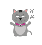 Gray the fat cat（個別スタンプ：4）