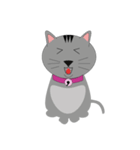 Gray the fat cat（個別スタンプ：13）