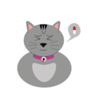 Gray the fat cat（個別スタンプ：19）