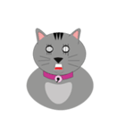 Gray the fat cat（個別スタンプ：21）