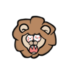 disable lion（個別スタンプ：39）