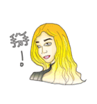 Expressionless girl's day（個別スタンプ：6）