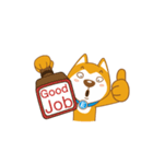English Dog（個別スタンプ：14）