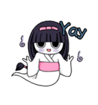 ゆうれいちゃん と びっくりさん（個別スタンプ：1）