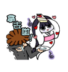 ゆうれいちゃん と びっくりさん（個別スタンプ：10）