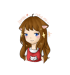 The Life of Kitty Girl（個別スタンプ：1）