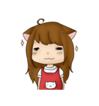 The Life of Kitty Girl（個別スタンプ：2）