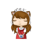 The Life of Kitty Girl（個別スタンプ：4）