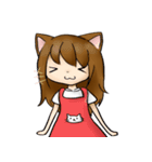 The Life of Kitty Girl（個別スタンプ：8）