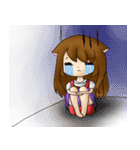 The Life of Kitty Girl（個別スタンプ：9）