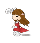 The Life of Kitty Girl（個別スタンプ：12）