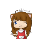 The Life of Kitty Girl（個別スタンプ：13）