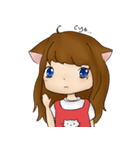 The Life of Kitty Girl（個別スタンプ：16）