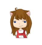 The Life of Kitty Girl（個別スタンプ：25）