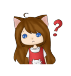 The Life of Kitty Girl（個別スタンプ：28）
