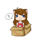 The Life of Kitty Girl（個別スタンプ：30）