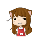 The Life of Kitty Girl（個別スタンプ：33）