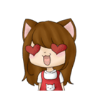 The Life of Kitty Girl（個別スタンプ：35）