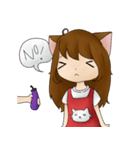 The Life of Kitty Girl（個別スタンプ：39）