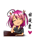 The twin daily-Engli and Sh daily（個別スタンプ：33）
