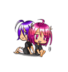 The twin daily-Engli and Sh daily（個別スタンプ：40）