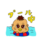 Baby and Mom and Dad（個別スタンプ：13）
