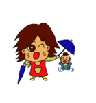 Baby and Mom and Dad（個別スタンプ：24）