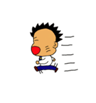 Baby and Mom and Dad（個別スタンプ：34）
