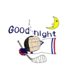 Crazy ice hockey family (English)（個別スタンプ：2）