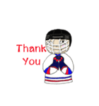 Crazy ice hockey family (English)（個別スタンプ：6）