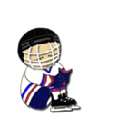 Crazy ice hockey family (English)（個別スタンプ：10）