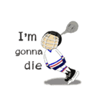 Crazy ice hockey family (English)（個別スタンプ：13）