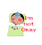 Crazy ice hockey family (English)（個別スタンプ：14）