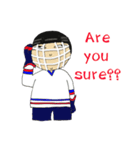 Crazy ice hockey family (English)（個別スタンプ：18）