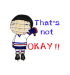 Crazy ice hockey family (English)（個別スタンプ：19）